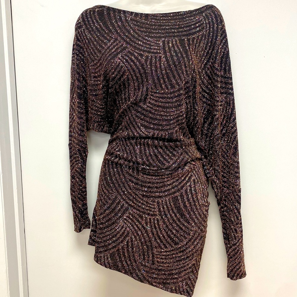 Venus Sparkly Dolman Sleeve Top